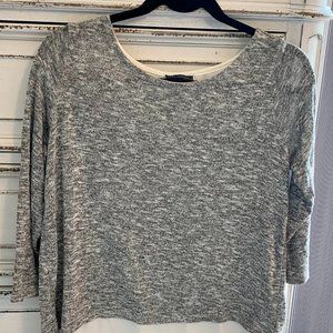 The Limited Grey 3/4 sleeve shirt SZ - S